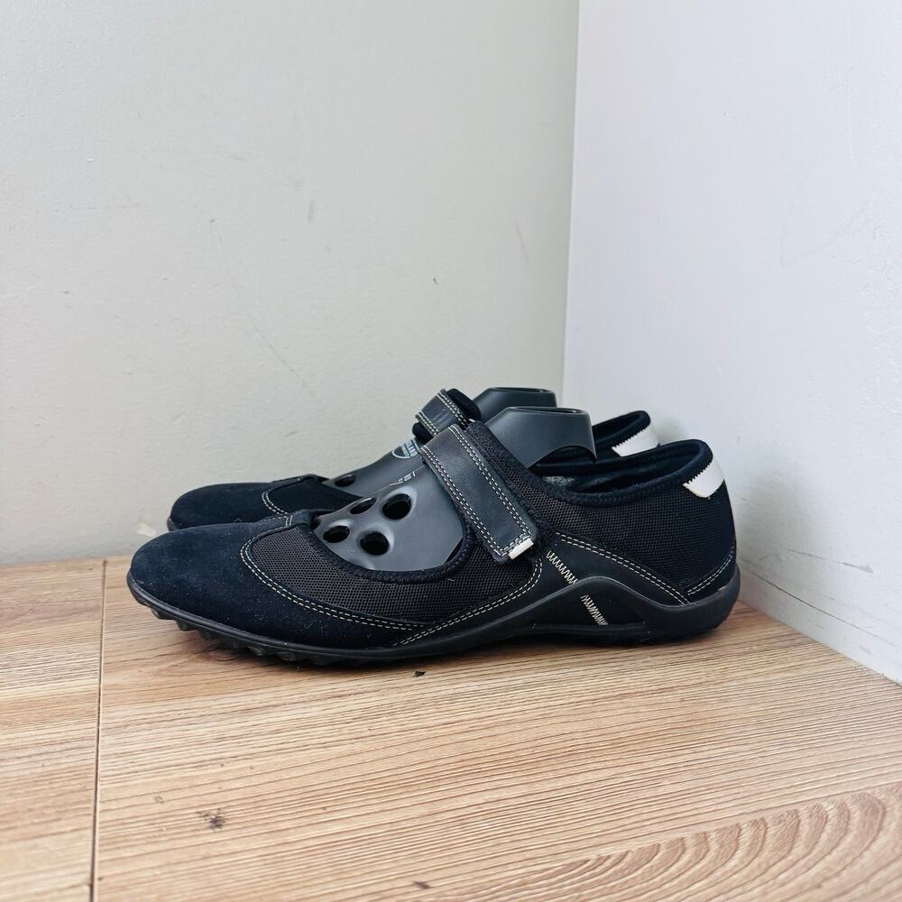 ECCO Sport Mary Jane sneakers Black Women’s Size 9 - Picture 2 of 11